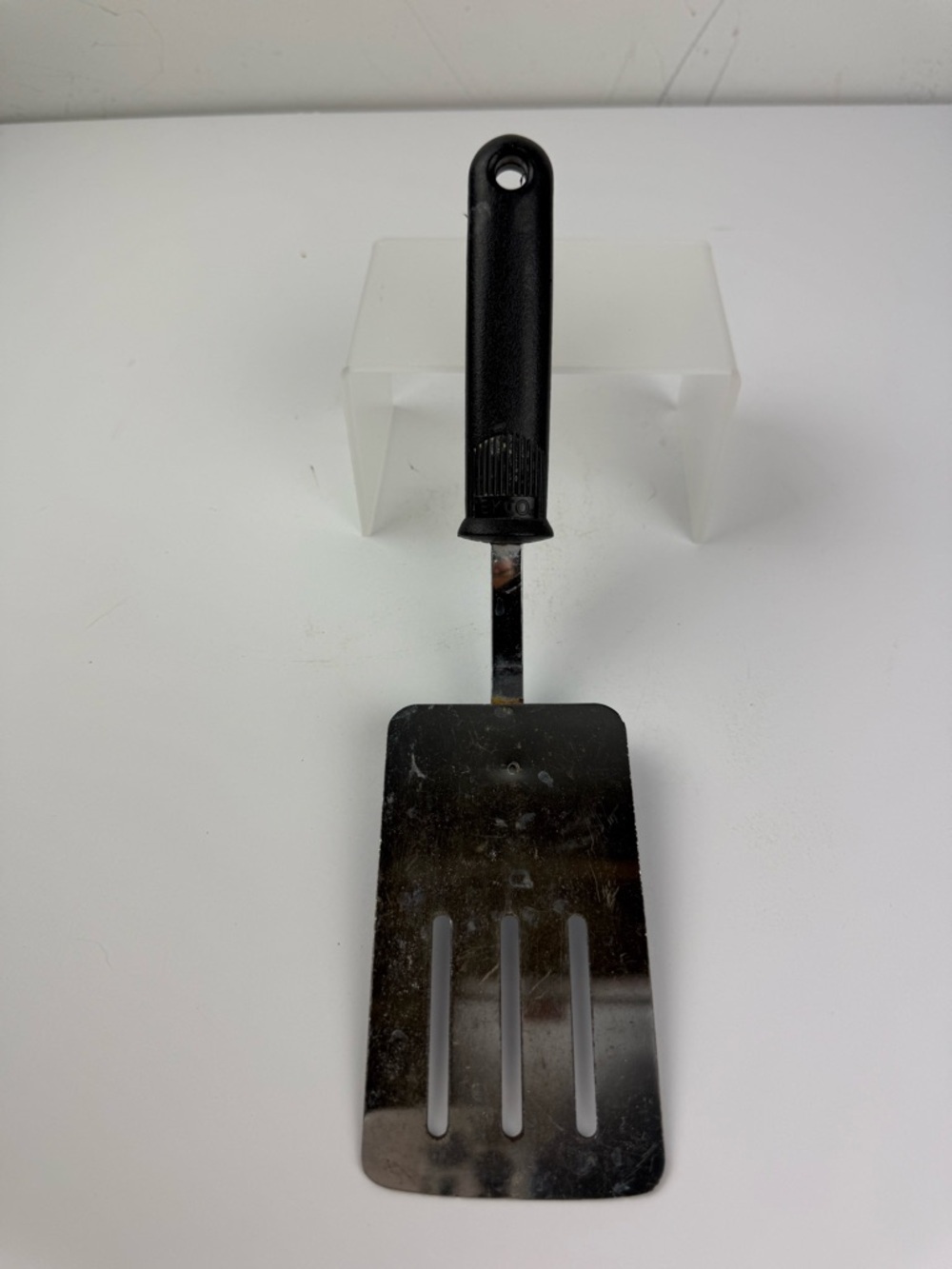 VTG Ekco Metal 3 Slotted Spatula Turner Flipper Utensil Black Handle SEE ALL